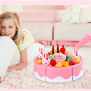 کیک تولد سنسور دار موزیکال صورتی Birthday Cake_اسباب بازی